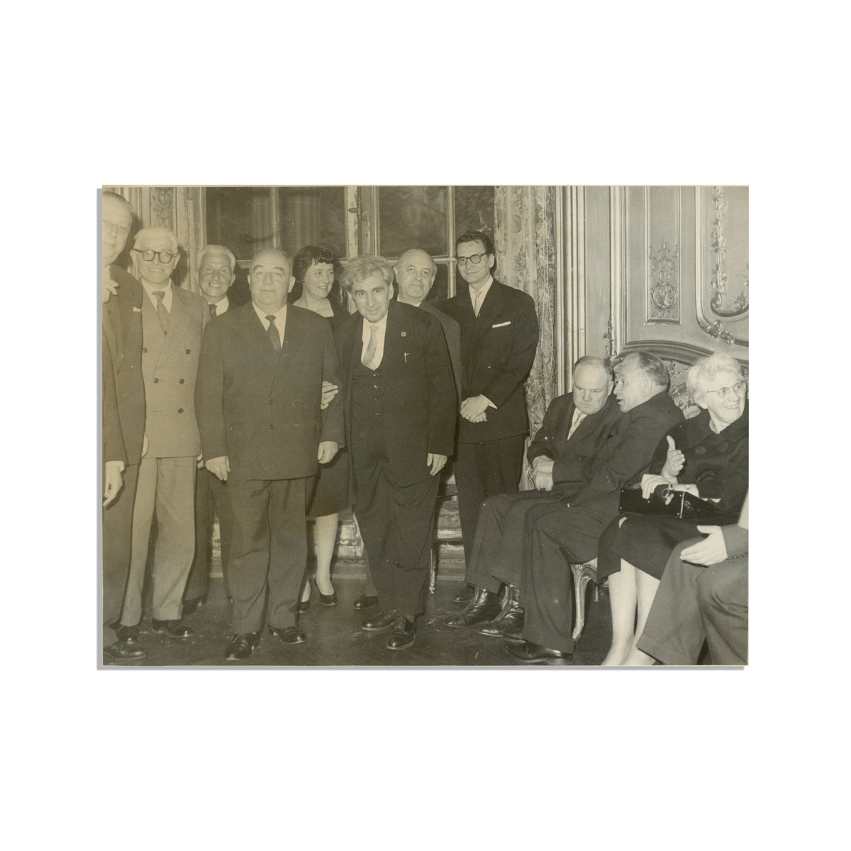 George Călinescu, Bilet olograf și fotografie de presă, 1950 - imagine 4