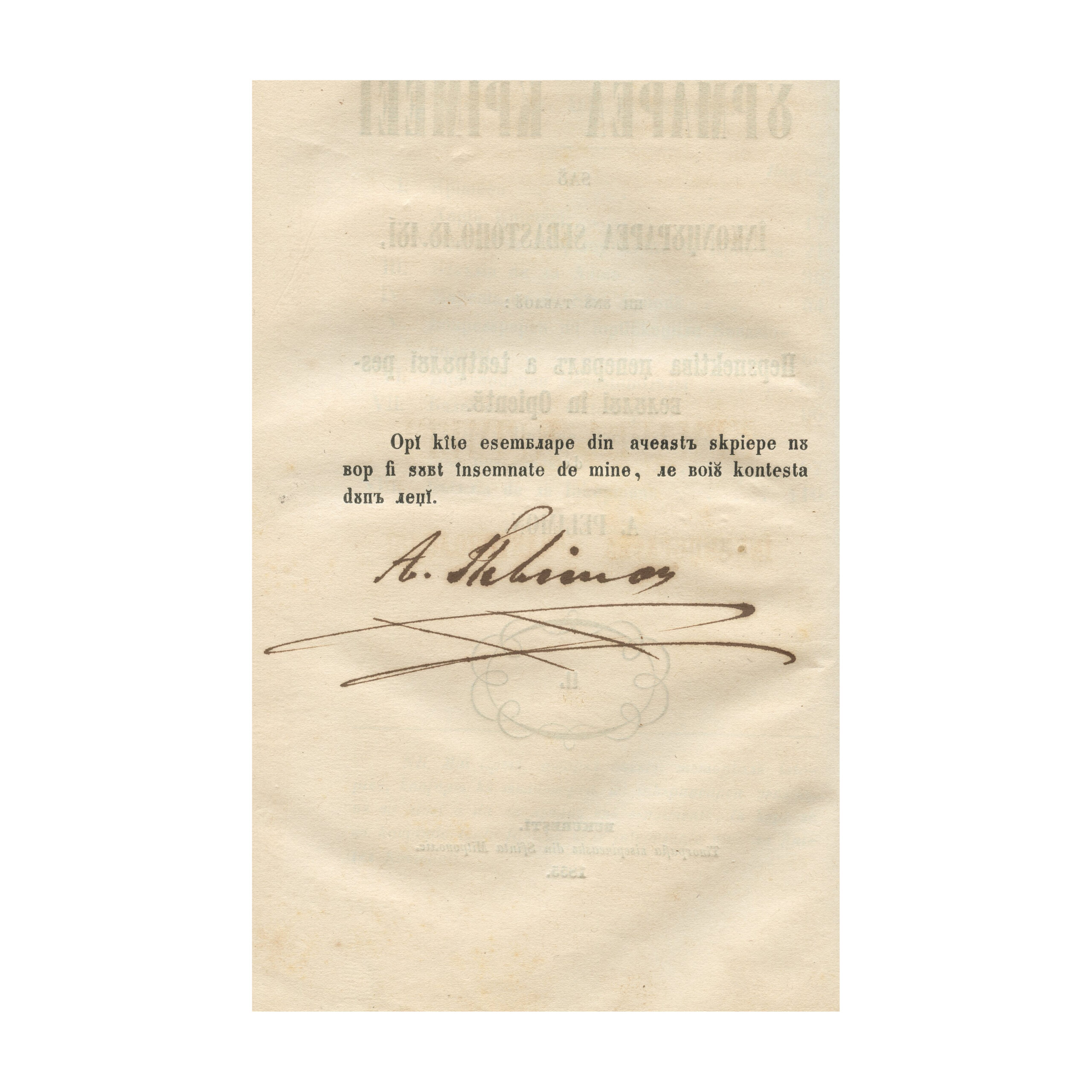 A. Pelimon, Crimeea sau Campania Oștirilor Aliate la Sevastopol, 1855, cu semnături olografe - imagine 4