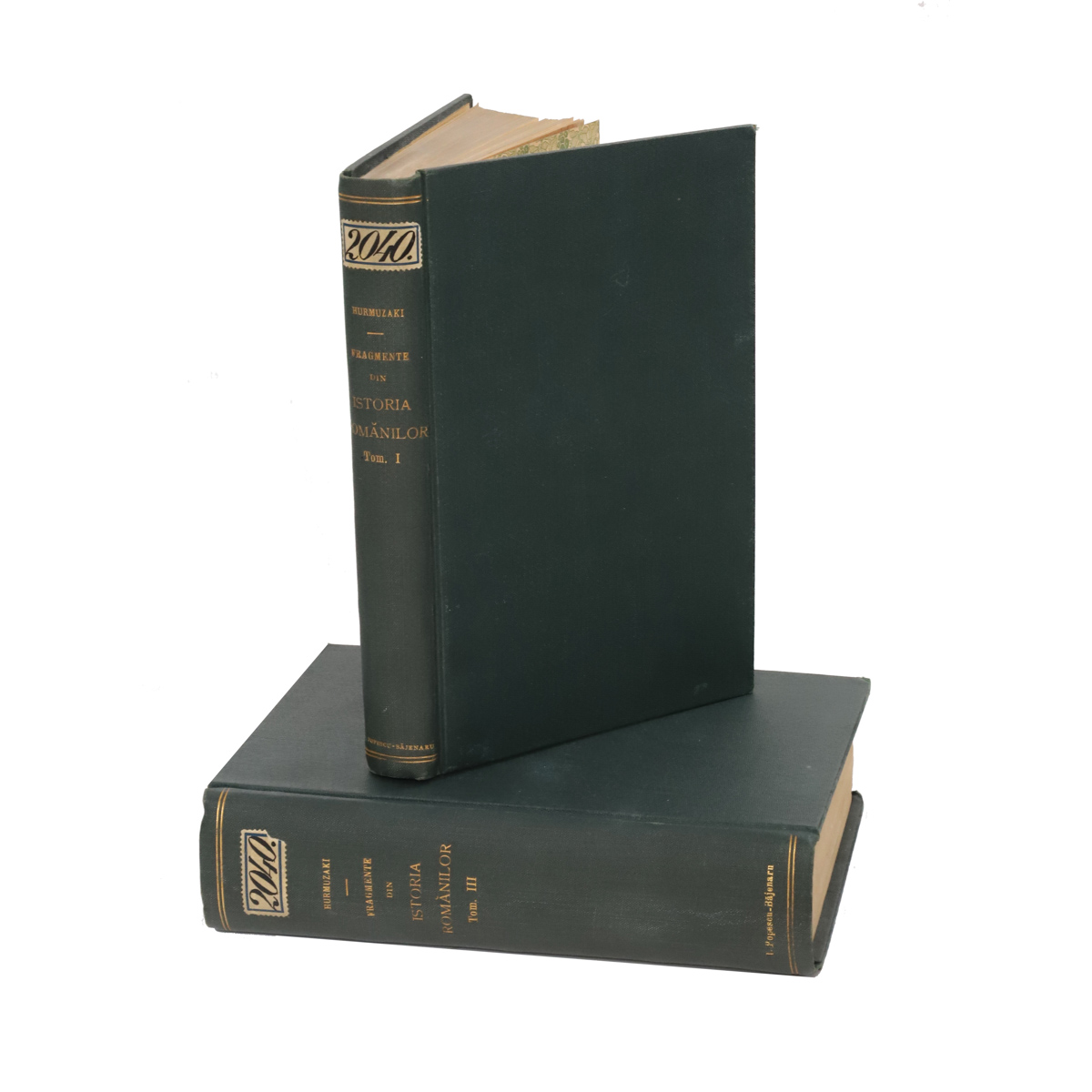 Eudoxiu Hurmuzachi, Fragmente din istoria românilor, Tom I și III, 1879 - 1900 - imagine 2