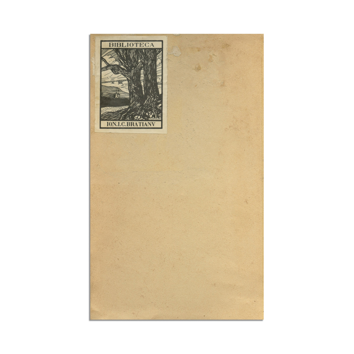 Învățătura primară sau poveste și sfaturi pentru a pregăti pe învățătorii primari, 1848 - Ex-libris Ion I.C.Brătianu - imagine 3