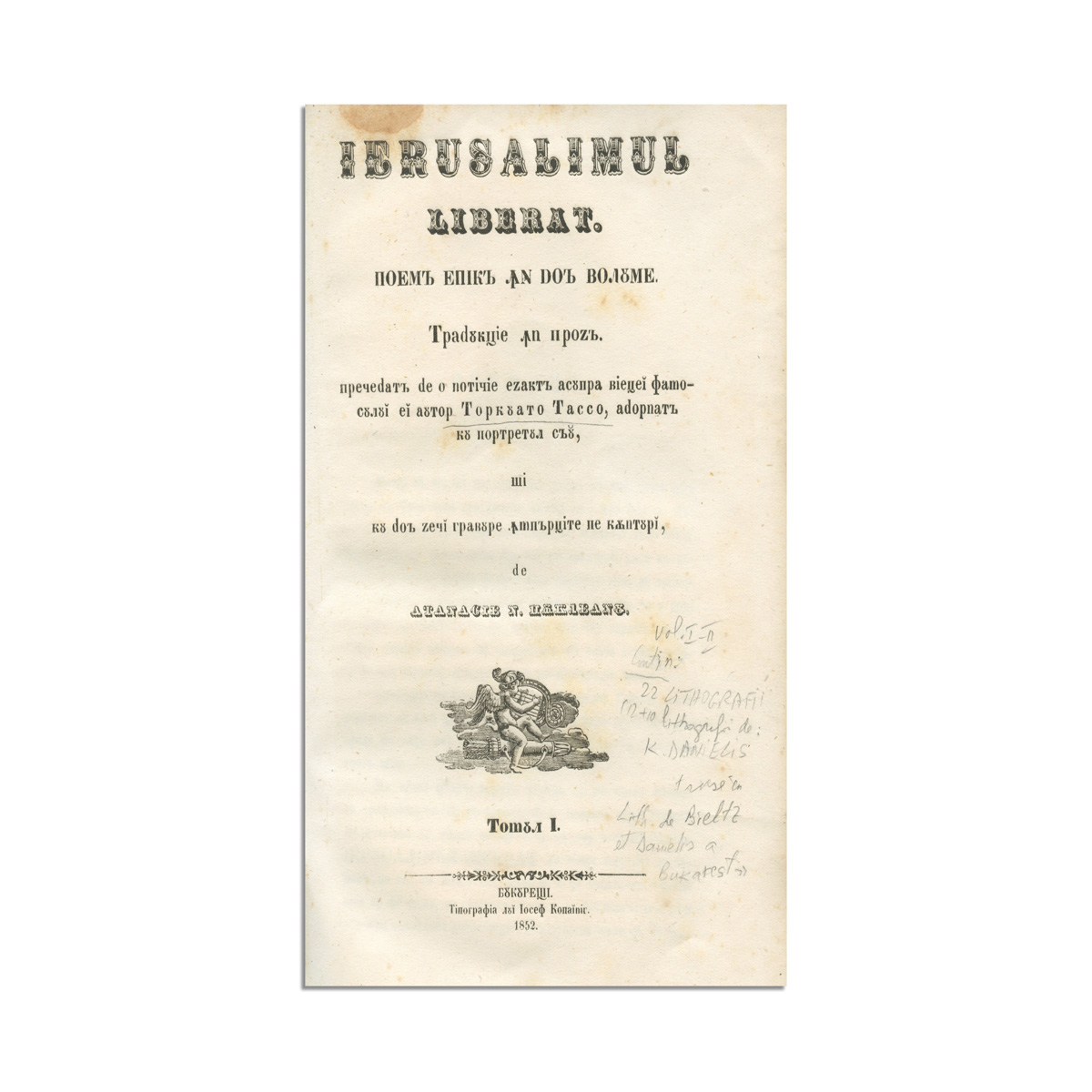Torquato Tasso, Ierusalimul eliberat, 1852, două volume - imagine 5