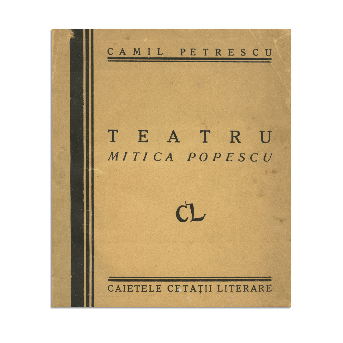 Camil Petrescu, Mitică Popescu, cu dedicație olografă pentru Radu Sterescu - imagine 3