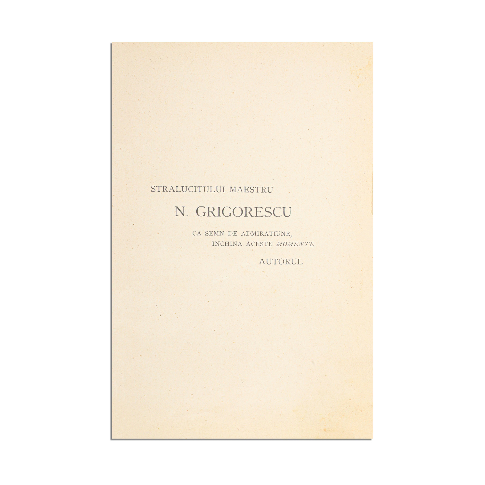 I. L. Caragiale, Momente, prima ediție, 1901 - imagine 3