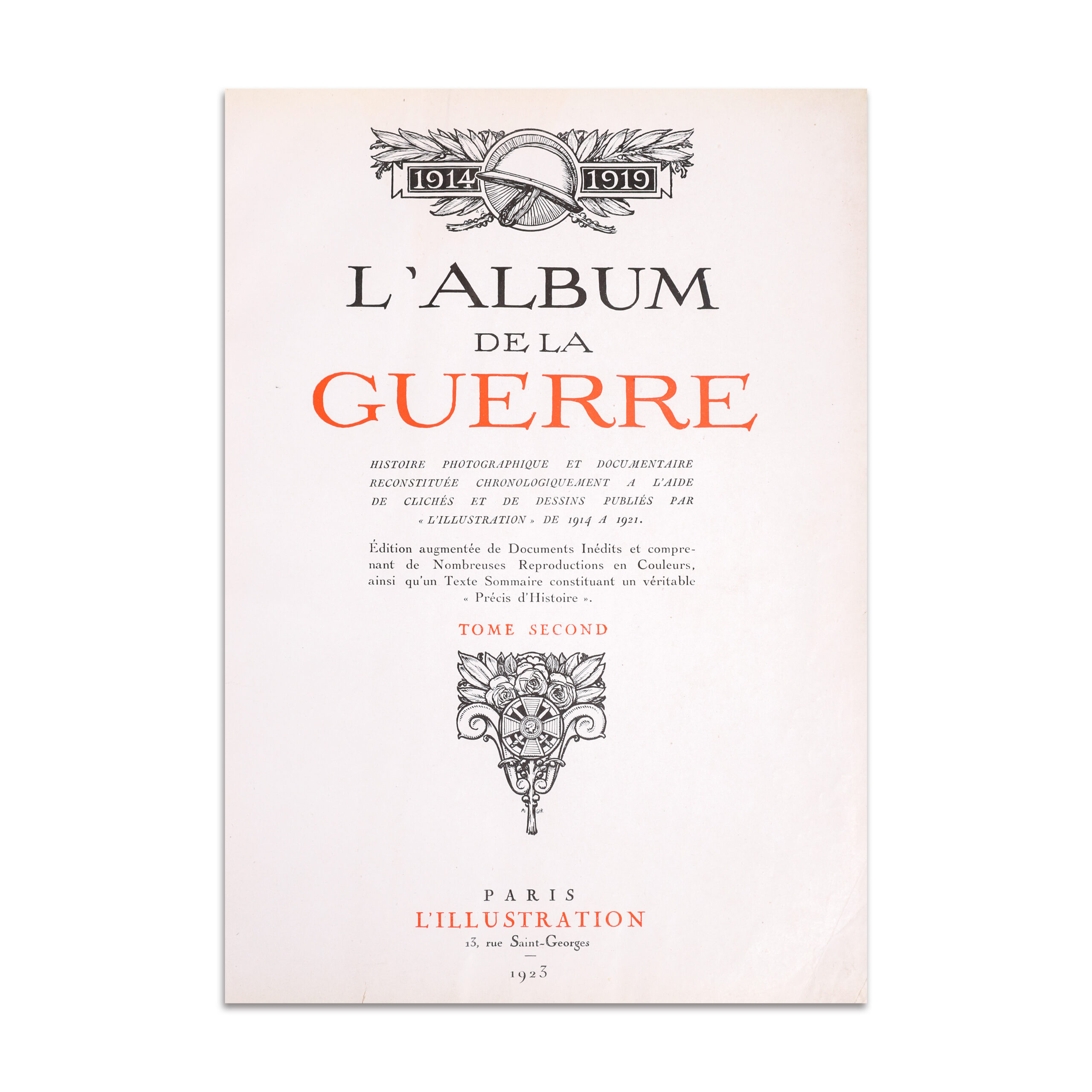 Albumul de război, 1923, două volume - L album de la Guerre - imagine 7