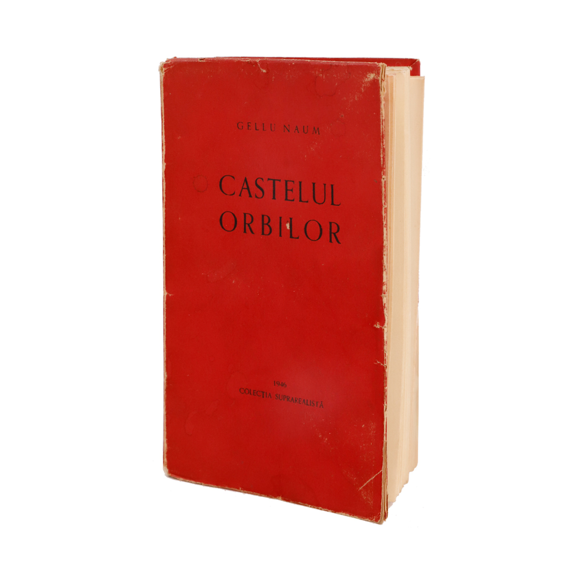 Gellu Naum, Castelul Orbilor, 1946, exemplar numerotat, cu dedicatie olografa - imagine 2