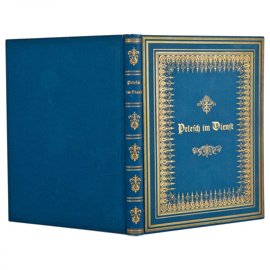 Carmen Sylva, Pelesch im dienst-Poveștile Peleșului, 1888, cu dedicația reginei Elisabeta - imagine 6