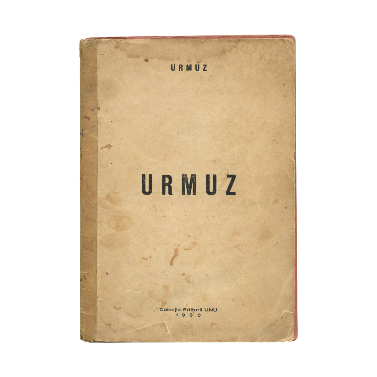Urmuz, Urmuz, 1930, Colecția Editurii „UNU”, volum bibliofil - imagine 2