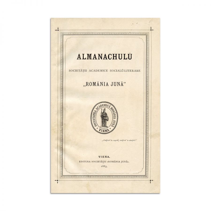 Almanahul Societății Social-Literare „România Jună”, două volume - Prima publicare a poeziei Luceafărul, de Mihai Eminescu - imagine 2