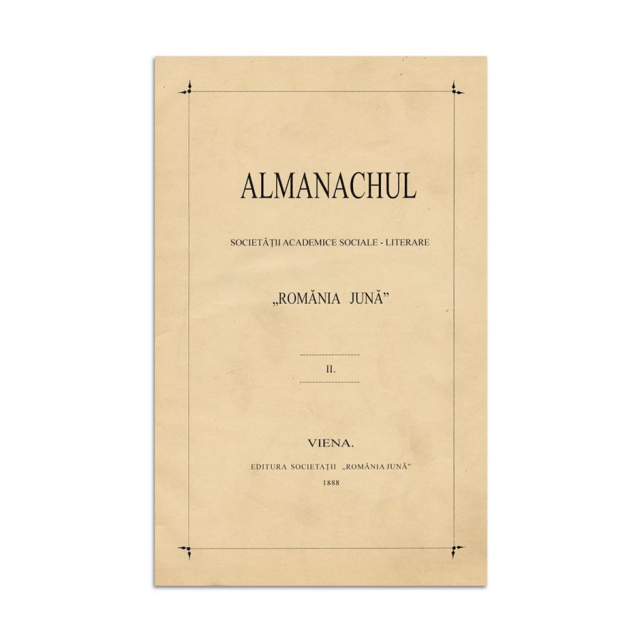 Almanahul Societății Social-Literare „România Jună”, două volume - Prima publicare a poeziei Luceafărul, de Mihai Eminescu - imagine 4
