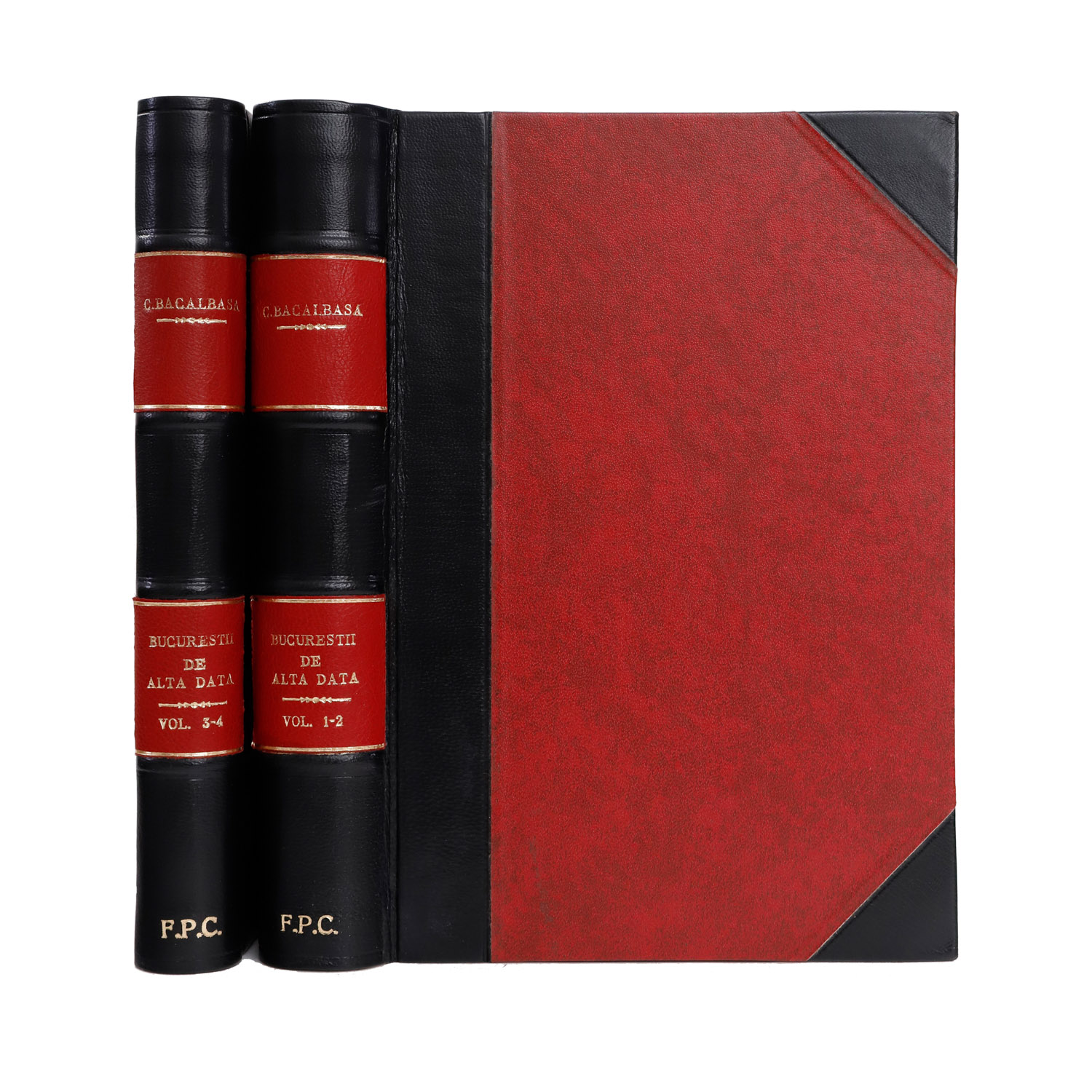 C. Bacalbasa, Bucurestiul De Alta Data, tomurile 1-4, coligate in 2 volume, 1927-1930 - imagine 2