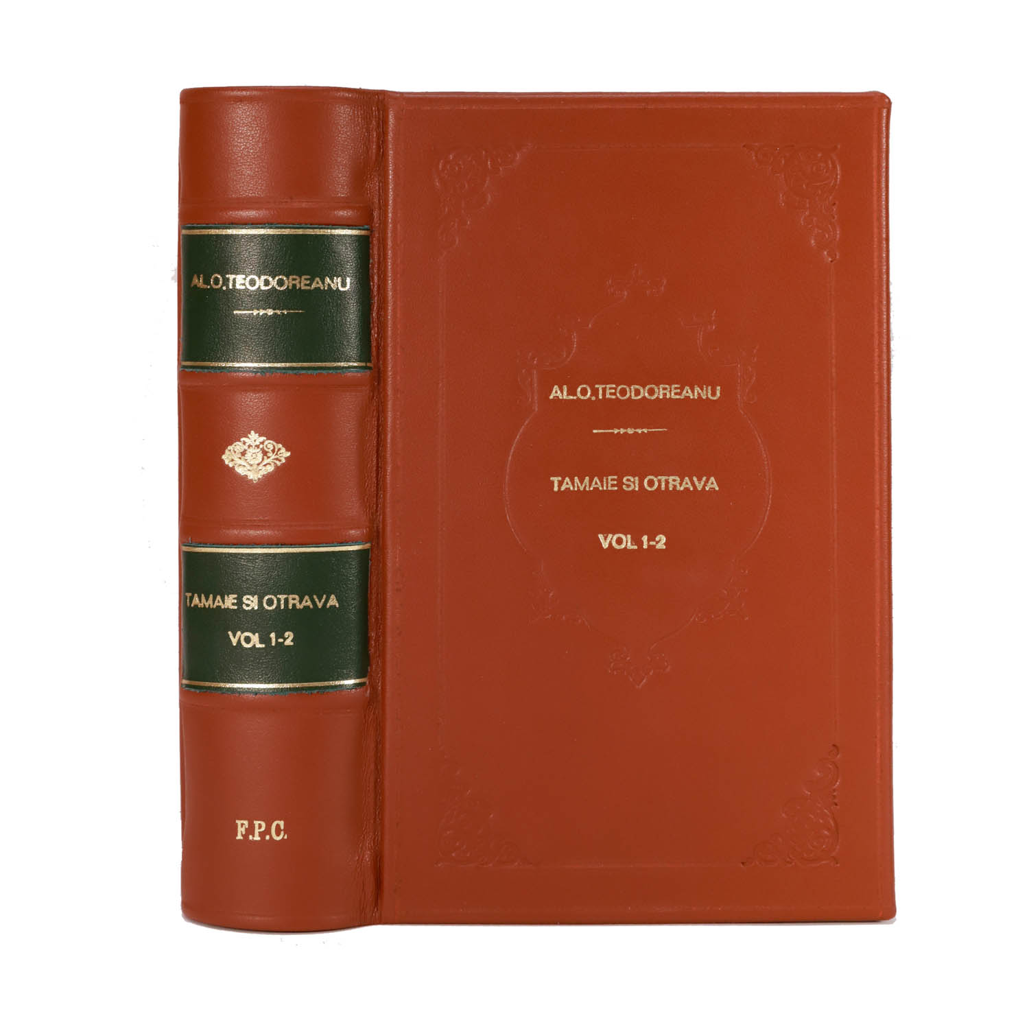 Al. O. Teodoreanu (Păstorel), Tămâie și otravă, 1934, două volume, cu dedicație pentru C. Sturdza - imagine 2