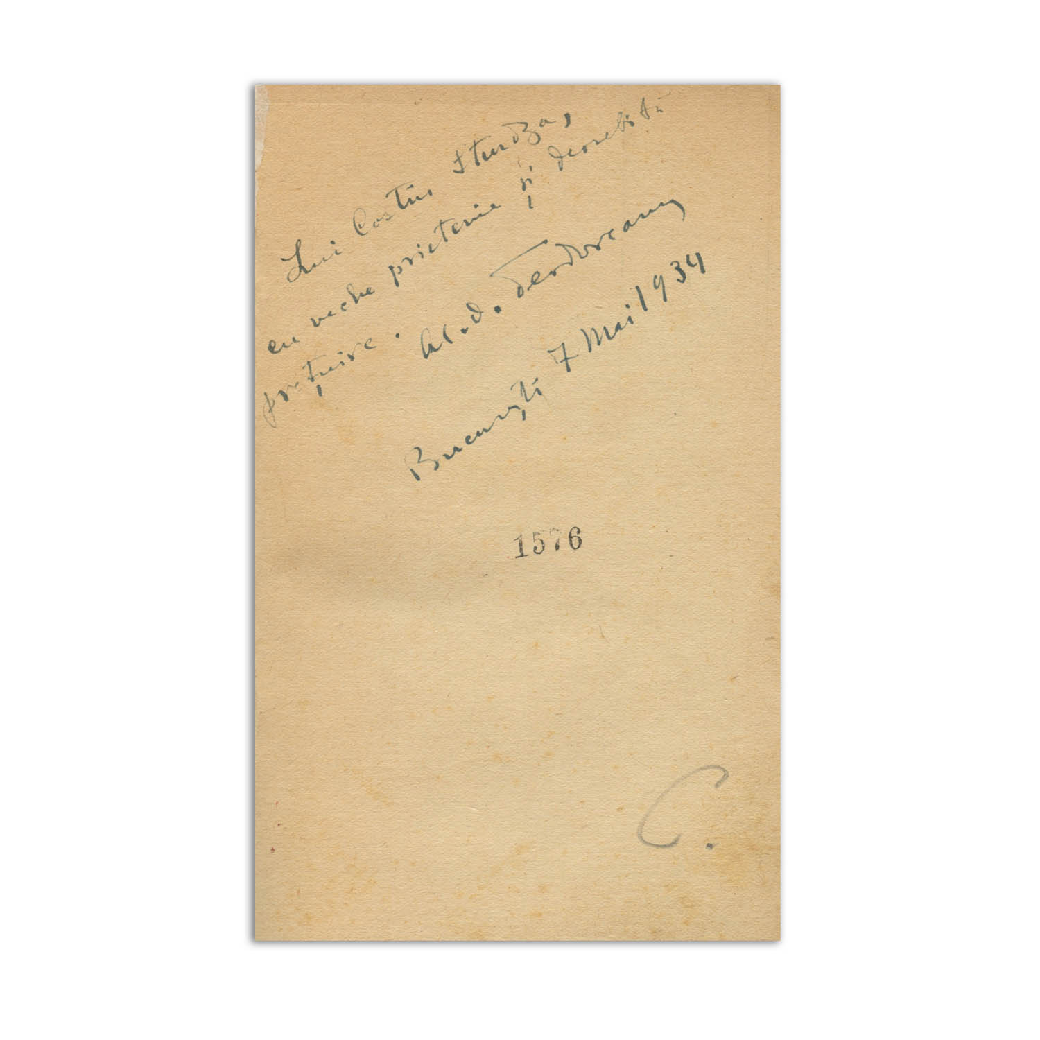 Al. O. Teodoreanu (Păstorel), Tămâie și otravă, 1934, două volume, cu dedicație pentru C. Sturdza - imagine 3