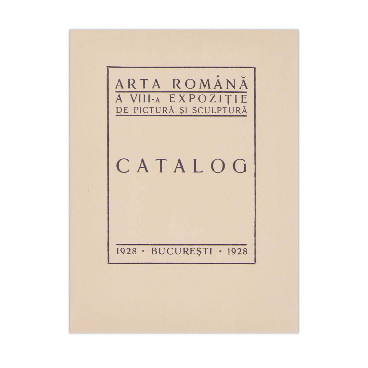 A VIII-a expoziție de pictură și sculptură, catalog, 1928 - D - imagine 6