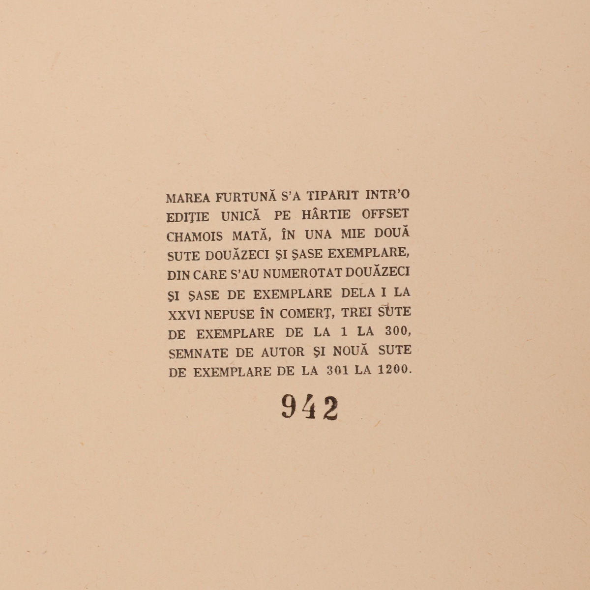 Aurel Baranga, Marea furtună, 1946, exemplar numerotat, cu dedicație pentru Camil Petrescu - imagine 5