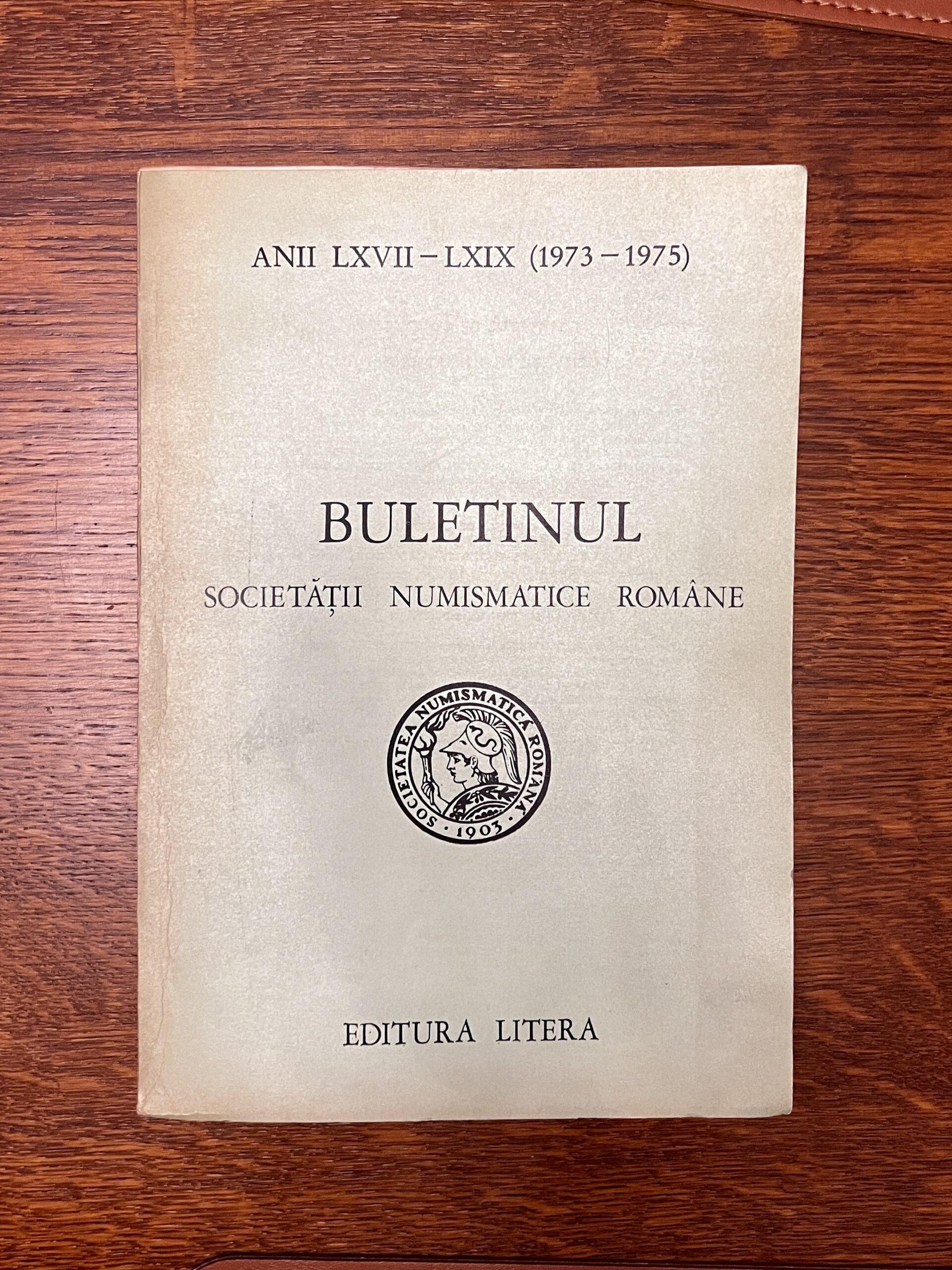 Nichita Stănescu - Buletinul Societății Numismatice Române, anii LXVII - LXIX, nr. 121 - 123, 1973 - 1975 - imagine 2