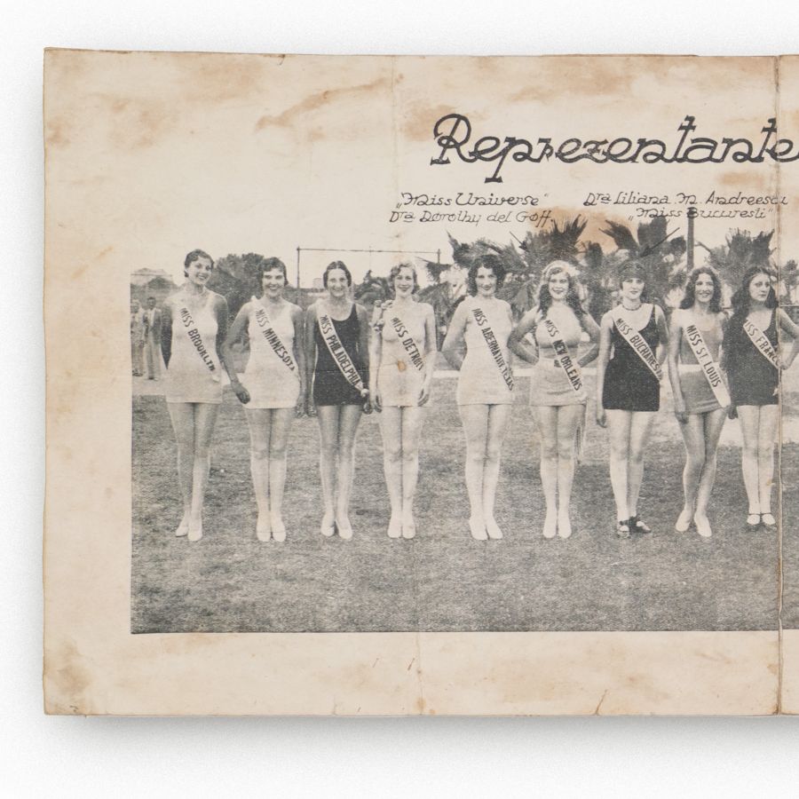 Reprezentantele Europei și Americii la Concursul internațional de frumusețe din Galveston, 9 august 1930 - imagine 2