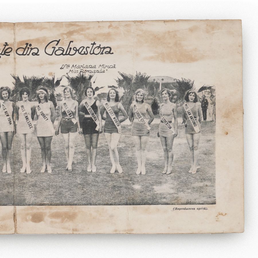 Reprezentantele Europei și Americii la Concursul internațional de frumusețe din Galveston, 9 august 1930 - imagine 5