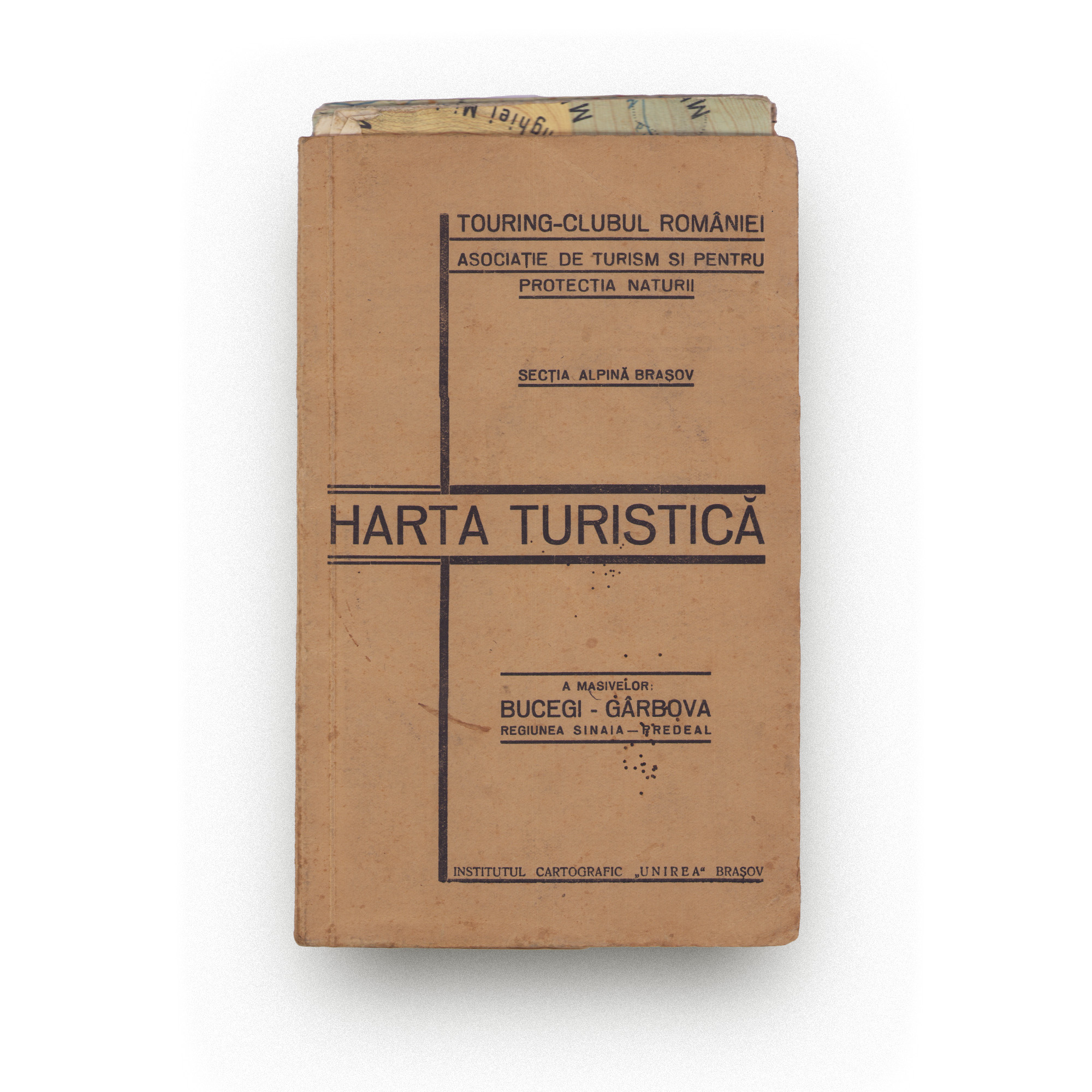 Harta turistică a masivelor Bucegi-Gârbova, 1934 - imagine 5