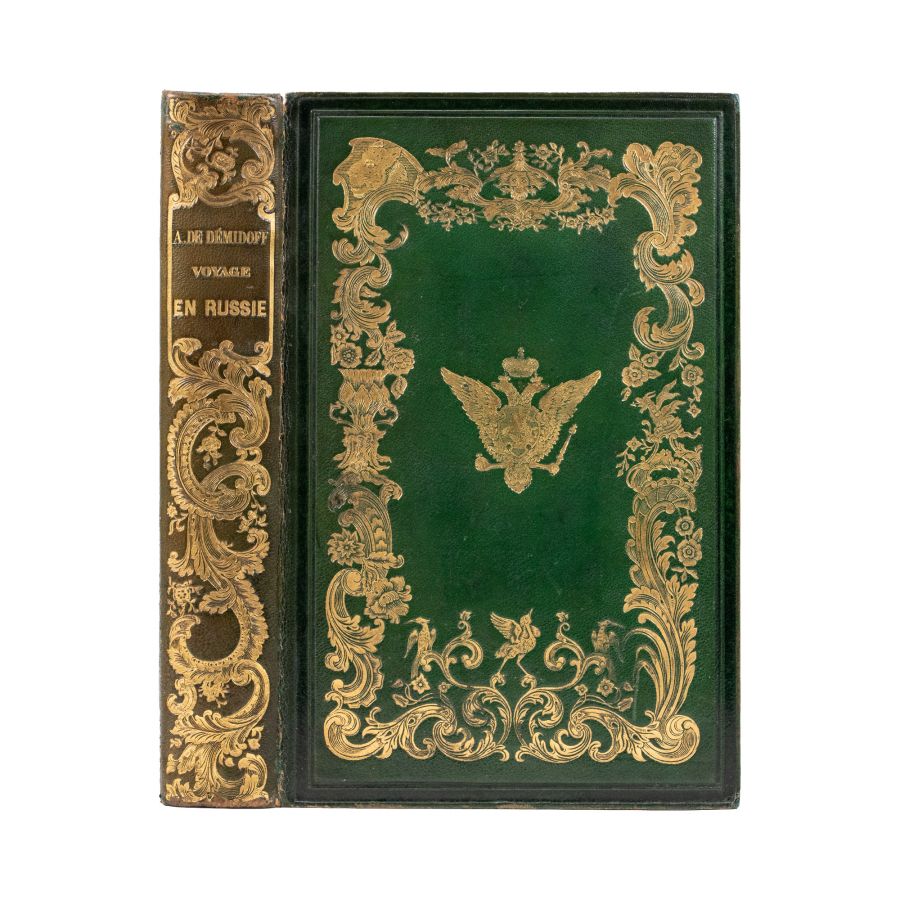 Anatole de Demidoff, Călătorie în sudul Rusiei Meridionale și Crimeea prin Ungaria, Moldova și Țara Românească, 1841, ediție în legătură de artă - imagine 3
