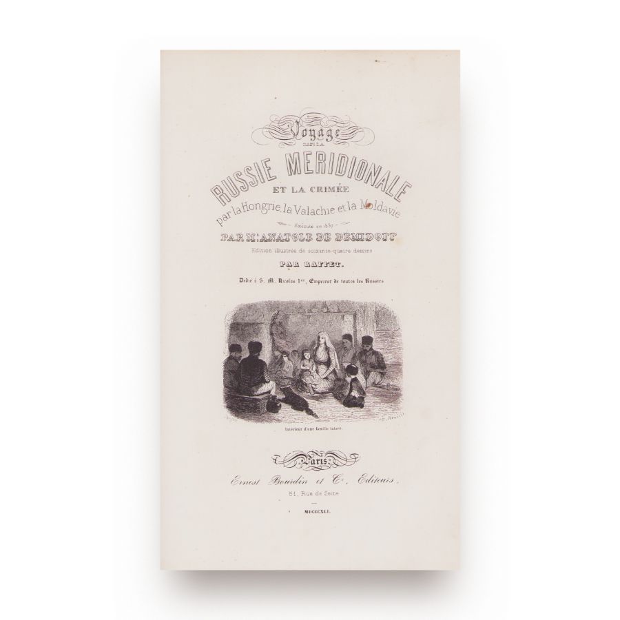 Anatole de Demidoff, Călătorie în sudul Rusiei Meridionale și Crimeea prin Ungaria, Moldova și Țara Românească, 1841, ediție în legătură de artă - imagine 5