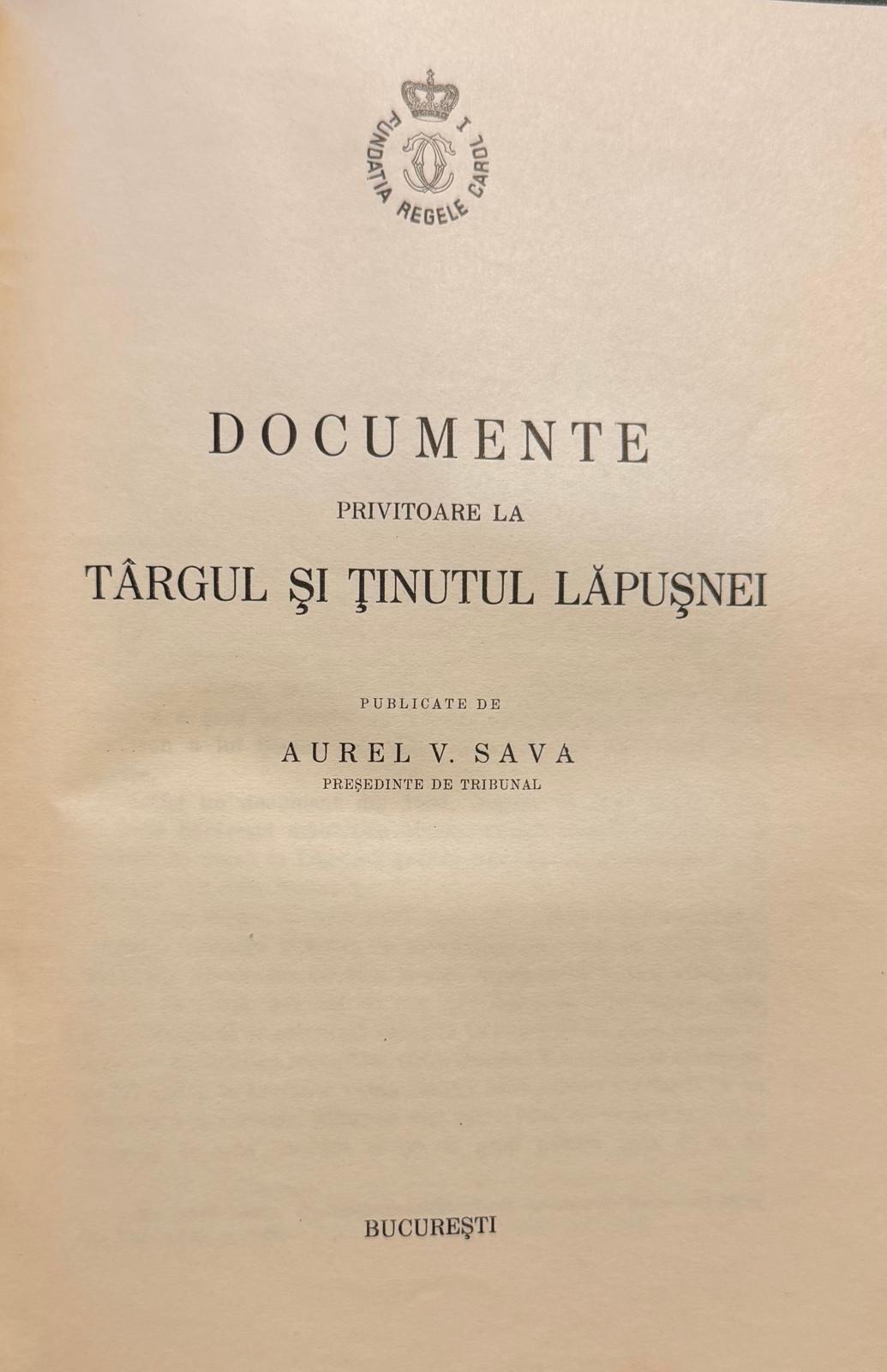 George Potra, Contribuțiuni la istoricul țiganilor din România, 1939, colligat cu Aurel V. Sava, Documente privitoare la târgul și ținutul Lăpușnei, 1937 - imagine 4