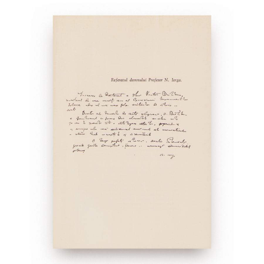 Victor Brătulescu, Miniaturi și Manuscrise din Muzeul de Artă Religioasă, 1939, cu dedicație pentru Barbu Slătineanu - imagine 4