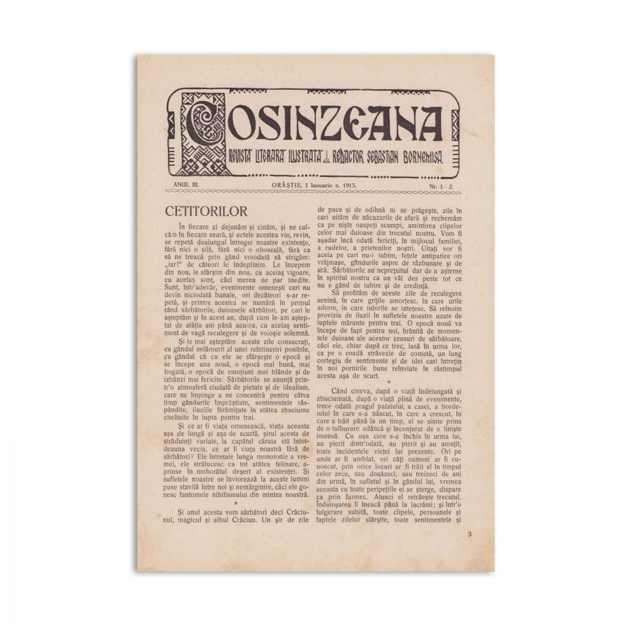 Publicația „Cosânzeana”, anii III-IV colligați + anul II, nr. 51 + anul VI, nr. 11, cu reprezentarea lui Titu Maiorescu - imagine 2
