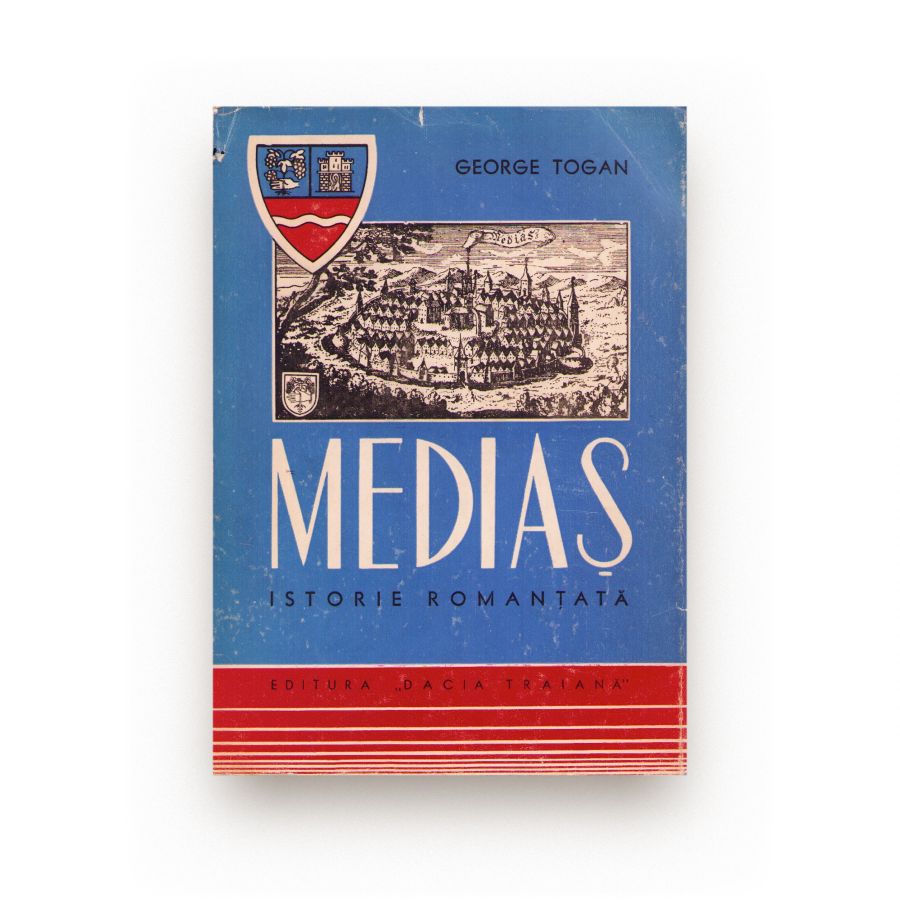 George Togan, Mediaș - Istorie romanțată, 1944, cu amplă dedicație olografă - imagine 4
