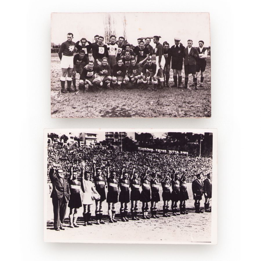 Naționala de fotbal a României în Italia, cinci fotografii de epocă, 1940 - imagine 5