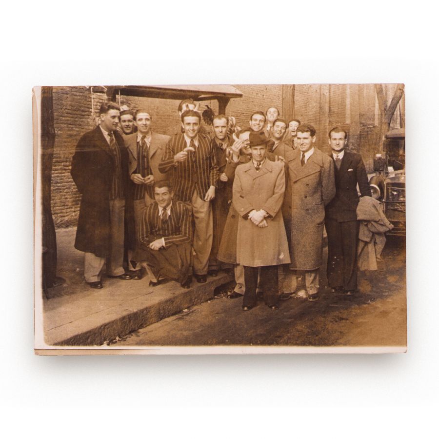 Naționala de fotbal a României în Italia, cinci fotografii de epocă, 1940 - imagine 3