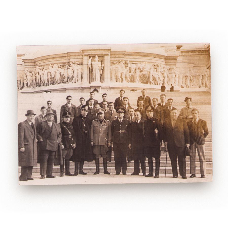 Naționala de fotbal a României în Italia, cinci fotografii de epocă, 1940 - imagine 2