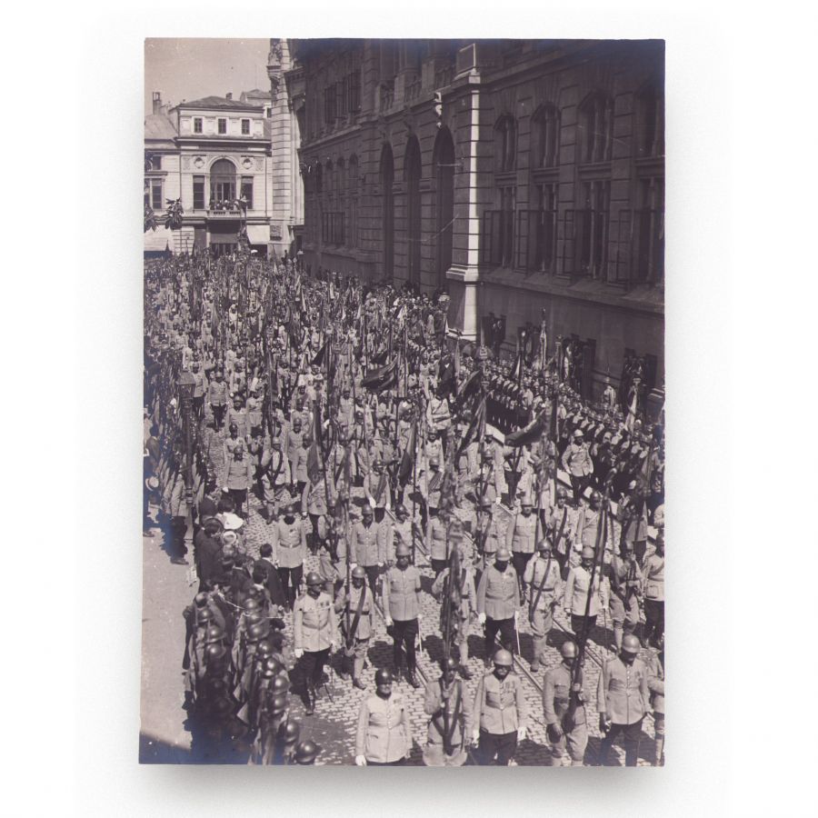 Ceremonia de inaugurare a Mormântului Soldatului Necunoscut, 1923, 12 fotografii de epocă - imagine 9
