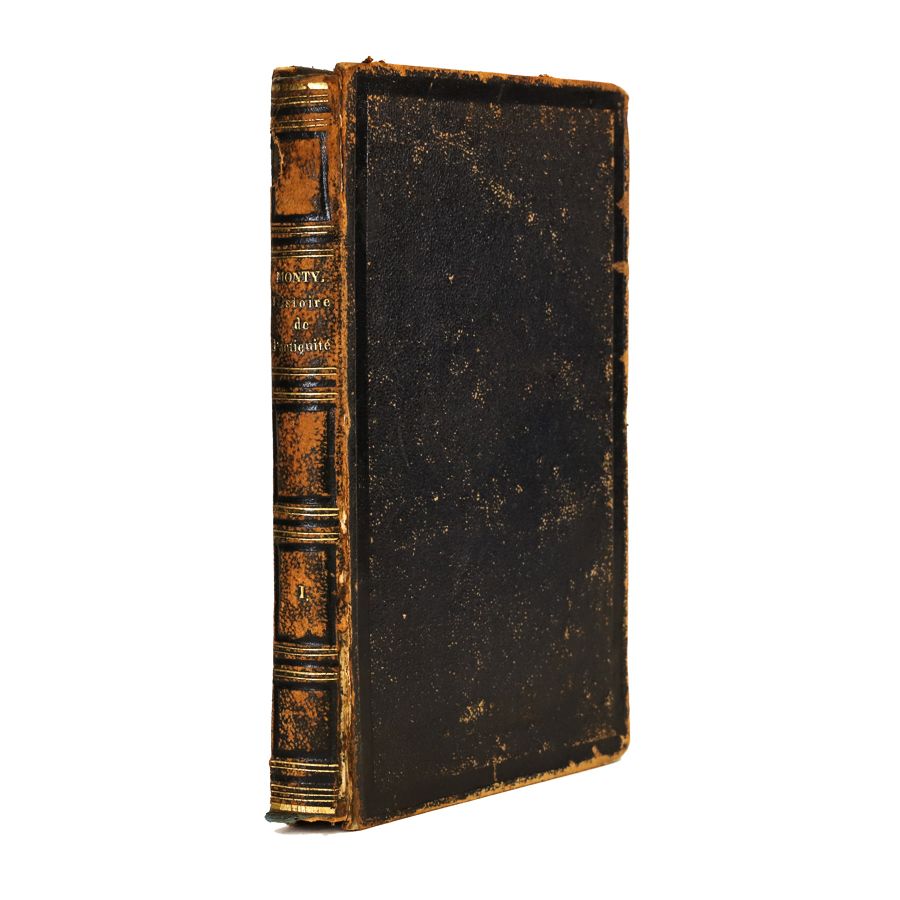 Leopold Monty, Histoire de l'Antiquite profane, cu dedicație - imagine 3