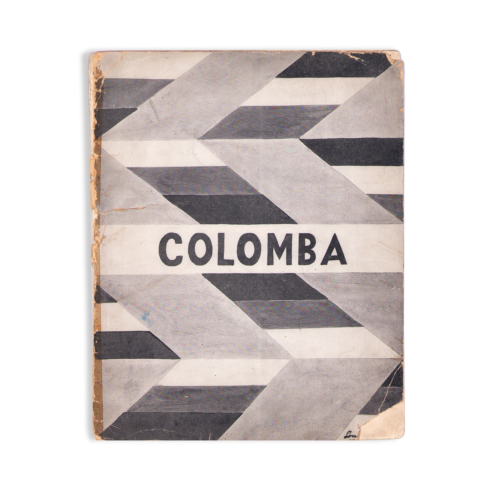 Ilarie Voronca, Colomba, 1927, exemplar numerotat cu dedicație pentru jurnalistul Miron Grindea - imagine 6