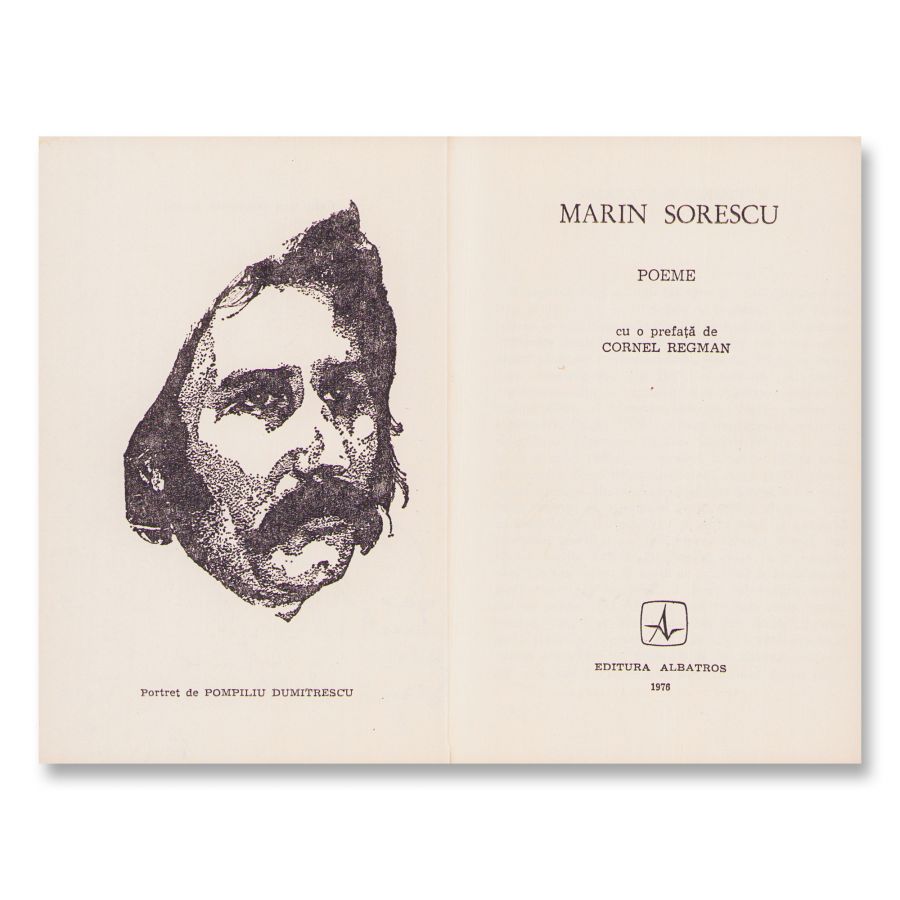 Marin Sorescu, Poeme, 1976, cu amplă însemnare olografă - imagine 4